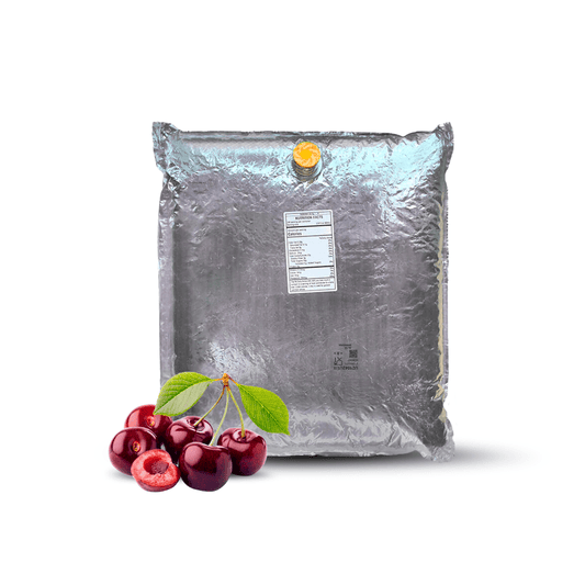 20 Kg Dark Sweet Cherry Aseptic Fruit Purée Bag - Aseptic Fruit Purees | Canada