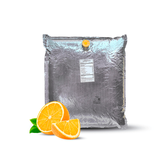20 Kg Orange Aseptic Fruit Purée Bag - Aseptic Fruit Purees | Canada