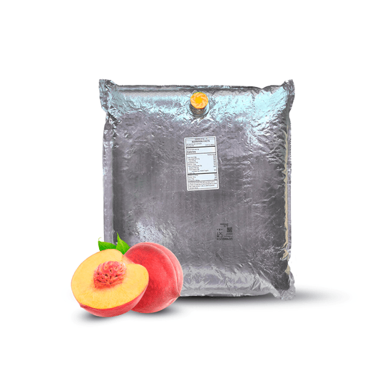 20 Kg Peach Aseptic Fruit Purée Bag - Aseptic Fruit Purees | Canada