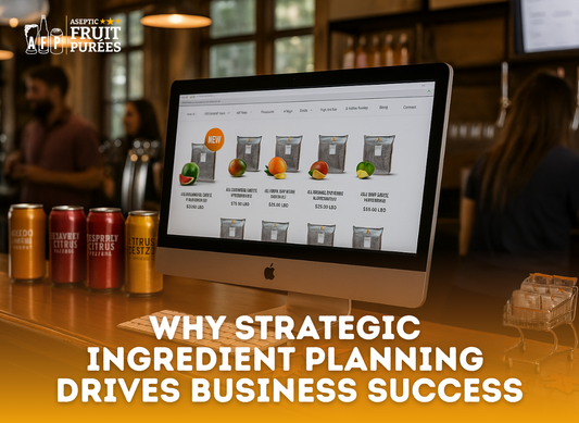 Why Smart Planning Around Fruit Purées Leads to Business Success