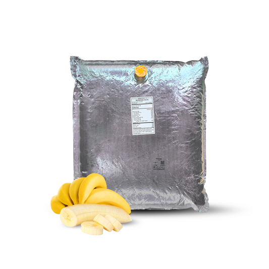 Sachet aseptique de purée de fruits banane 20 kg