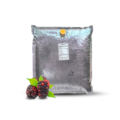 20 Kg Blackberry (North America -Tupy Variety) Aseptic Fruit Purée Bag