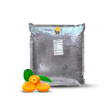 Sac de purée de fruits aseptique Goldenberry (groseille du Cap) de 20 kg