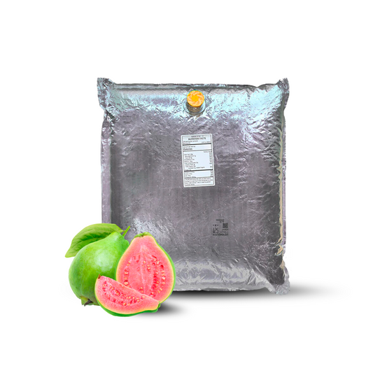 Sachet aseptique de purée de fruits goyave rose 18 kg