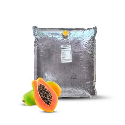 Sachet aseptique de purée de fruits de papaye 20 kg