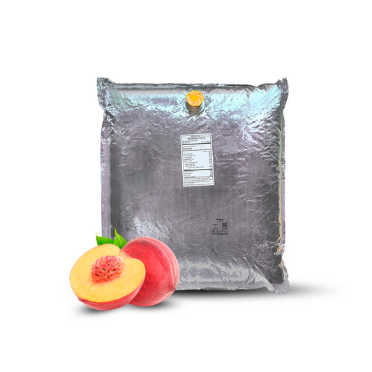 20 Kg Peach Aseptic Fruit Purée Bag *Out of Stock, Pre Order NOW! Available on March 27