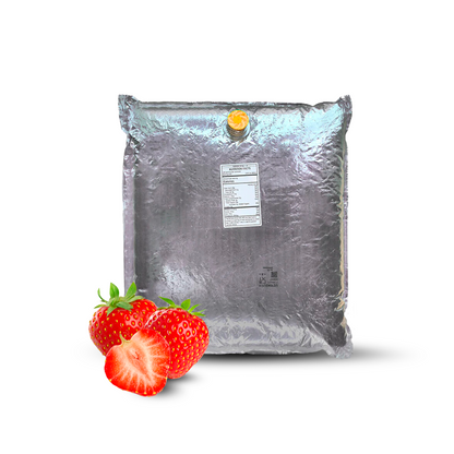 Sachet aseptique de purée de fruits fraise 20 kg