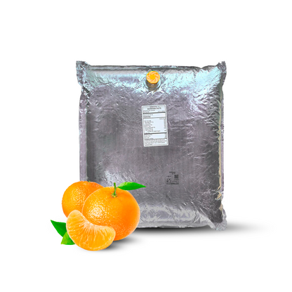 Sachet aseptique de purée de fruits mandarine 20 kg