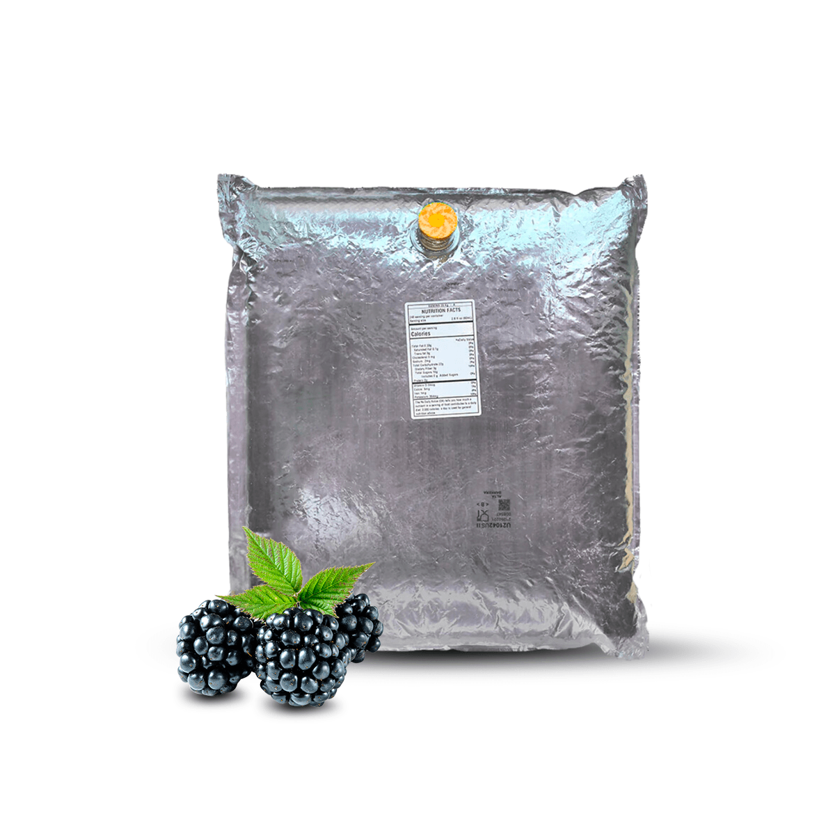 20 Kg Blackberry (North America -Tupy Variety) Aseptic Fruit Purée Bag - Aseptic Fruit Purees | Canada