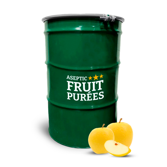 225 Kg Apple (Golden Delicious) Aseptic Fruit Purée Drum