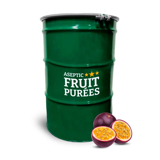 200 Kg Passion Fruit (Purple) Aseptic Fruit Purée Drum