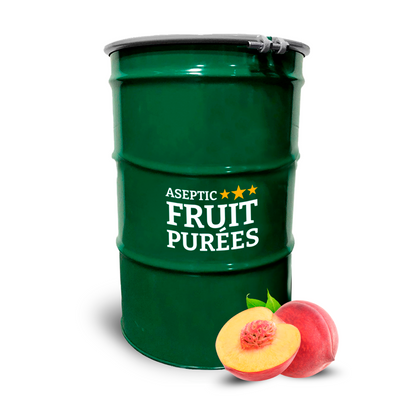 200 Kg Peach Aseptic Fruit Purée Drum