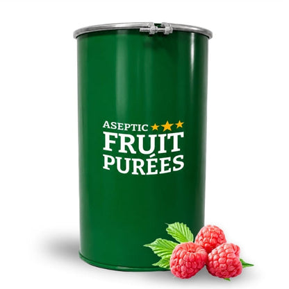 Tambour aseptique de purée de fruits Framboise 200 Kgs