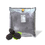 "Andrean Blackberry Aseptic Fruit Purée Bag. Made from smooth and creamy blend of fresh, ripe and non-GMO blackberries. The perfect ingredient for making beers, cocktails, and other beverages"